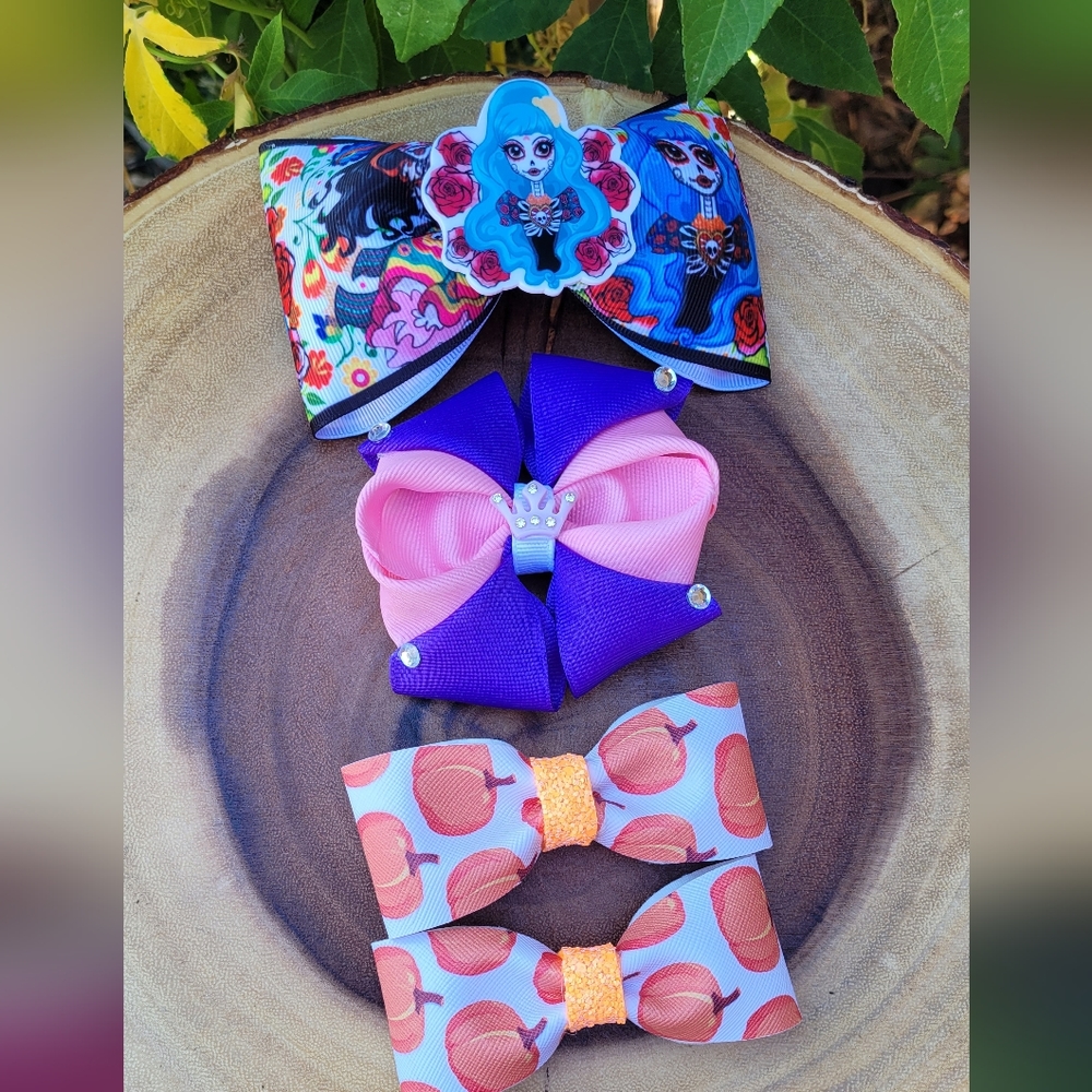 Girl Hair Bows Combo